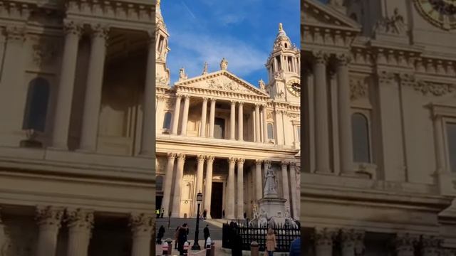 McLaren and St.Paul's cathedral London/Макларен на фоне собора Святого Павла в Лондоне #shorts смотреть онлайн