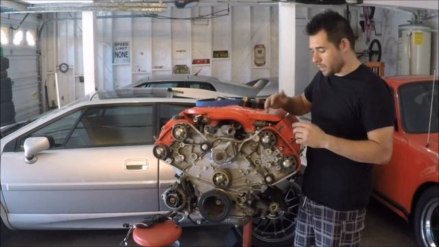 Cam Belt Replacement on Lotus Esprit V8 смотреть онлайн