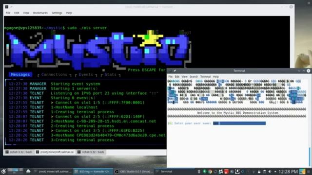 BBSes, the prehistoric social networks today, and Trisquel Linux (Cooking with Linux) смотреть онлайн