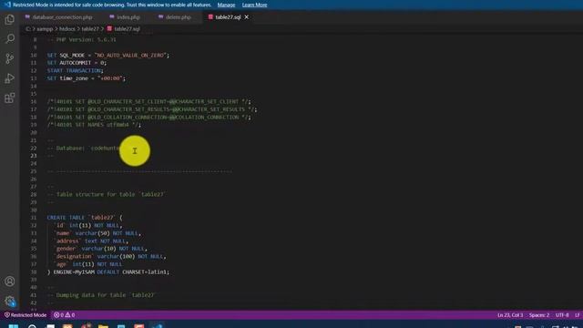 Delete Ajax Animated Effect Multiple Records using PHP Ajax | Code Hunter смотреть онлайн