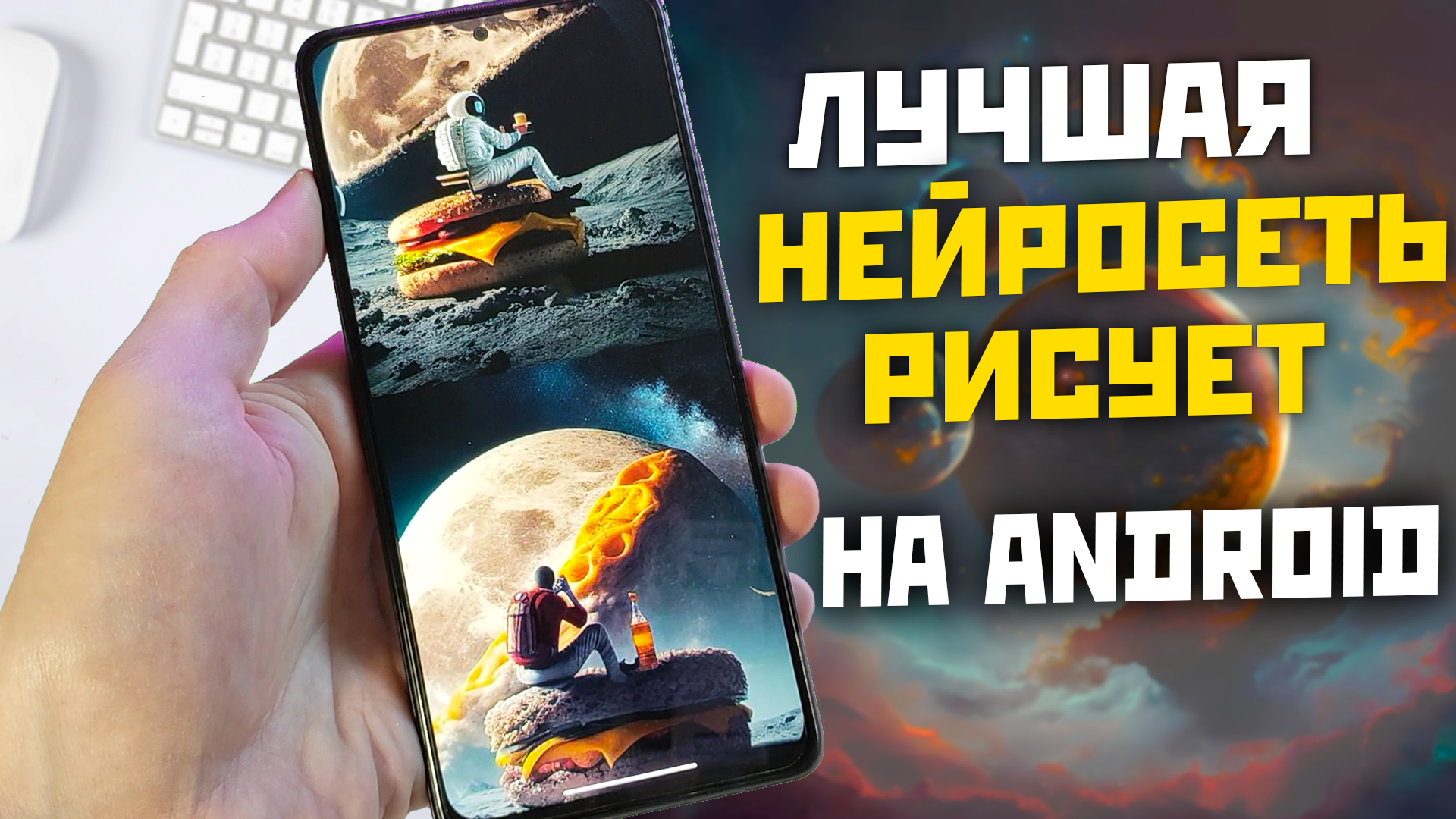 Как создать изображение в нейросети midjourney на андроид смотреть онлайн