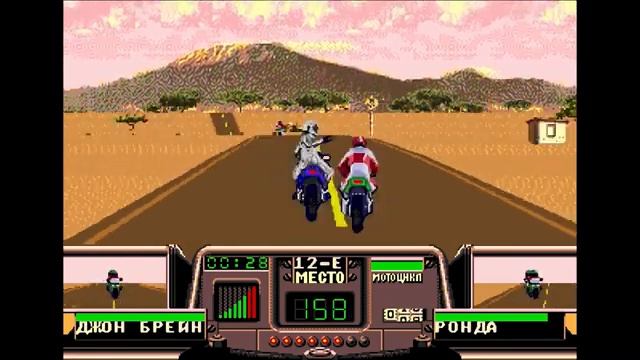 Road Rash 3: Tour de Force - Дорожное безумие 3: Тур силы (Sega) Полное прохождение Full HD 1080p смотреть онлайн