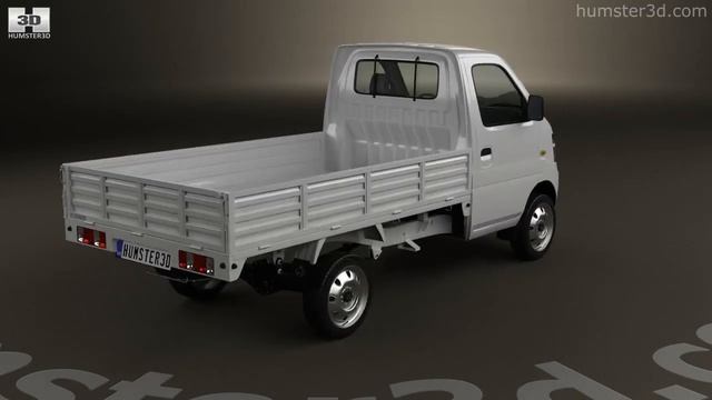Chana Star Truck Single Cab 2011 3D model by Hum3D.com смотреть онлайн