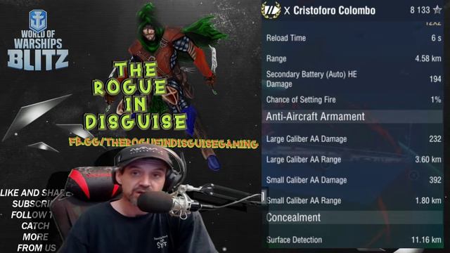 Chistoforo Colombo WOWSB Tier X Italian Battleships for World of Warships Blitz смотреть онлайн