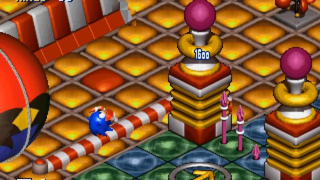 Sonic 3D Blast / Sonic 3D: Flickies' Island (Sega Saturn) || смотреть онлайн