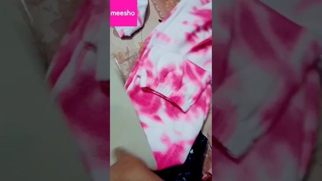 Jogger with Baggy T-shirt ? trouser with t-shirt for women#online #unboxing #meesho #onlineshopping смотреть онлайн