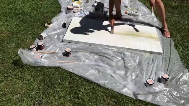 Latex Painting on Canvas for Home Decoration смотреть онлайн