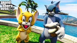 ТОМ И ДЖЕРРИ ВЕРНУЛИСЬ В ЛОС САНТОС В ГТА 5 МОДЫ! ОБЗОР МОДА В GTA 5! ИГРЫ ВИДЕО MODS