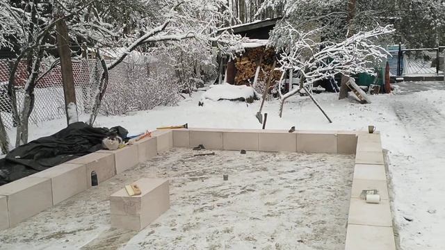 Строим баню из газоблока сами.22 ноября 2020 года смотреть онлайн