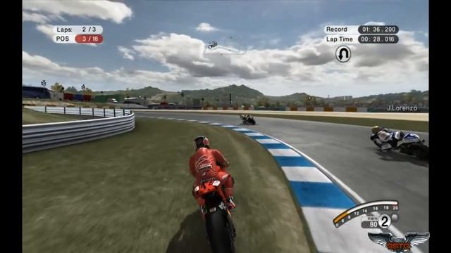 MotoGP 08 [GAMEPLAY] - PC смотреть онлайн