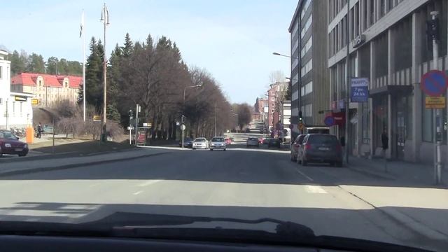 Easterdaydrive in the center and harbour, Kuopio, Finland смотреть онлайн