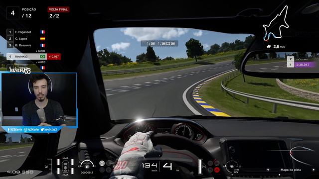 Gran Turismo 7 GAMEPLAY PS5 de um jeito DIFERENTE, CONTROLE virou um VOLANTE!!! смотреть онлайн
