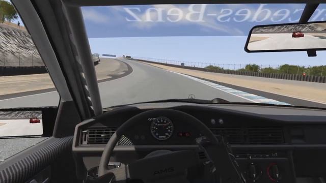 Assetto Corsa Mercedes 190 Laguna Seca