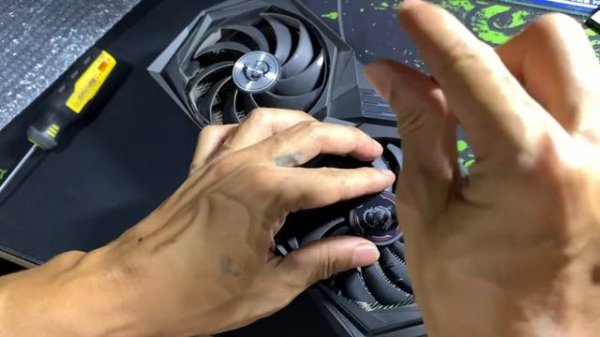 Msi Gaming X Rtx 3060 replace fan