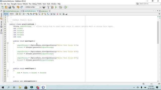 Test Scores App | Java Tutorial | If-Else Statements + JOptionPane смотреть онлайн
