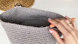 ?СТИЛЬНАЯ ЛЕТНЯЯ СУМКА?! СУМКА КРЮЧКОМ ИЗ ШНУРА/ДЖУТА/ПРЯЖИ! СУМКА КРЮЧКОМ