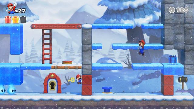 Slippery Summit Plus 6-3+ ⭐ Mario vs Donkey Kong ⭐🎁 ALL Presents 🎁 смотреть онлайн