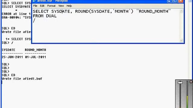 Oracle SQL Class Session 5B смотреть онлайн