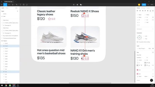 Online Sneakers Shop App UI Design in Figma | Web Design Speedart Tutorial + Free .fig Project смотреть онлайн