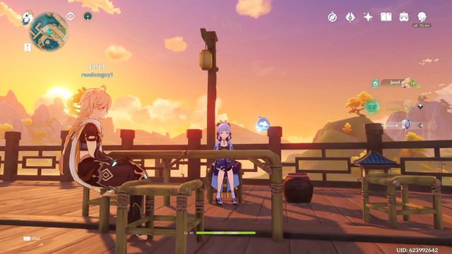 Weird sitting glitch in Genshin Impact смотреть онлайн