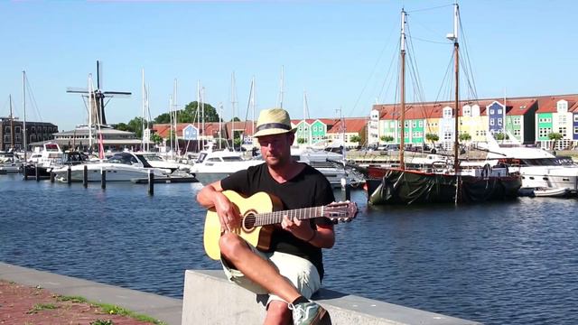Fuerte, Modern SPANISH GUITAR, John H. Clarke (David Schmitt), Hellevoetsluis, Nederland смотреть онлайн