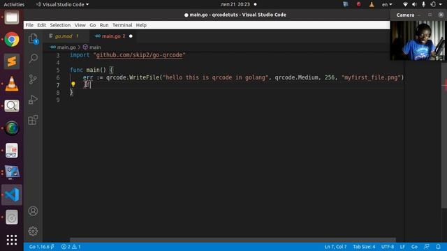 Golang Tutorial - How to Generate QR Code In Go смотреть онлайн