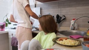 VLOG Кира вернулась домой / Уроки усыпили