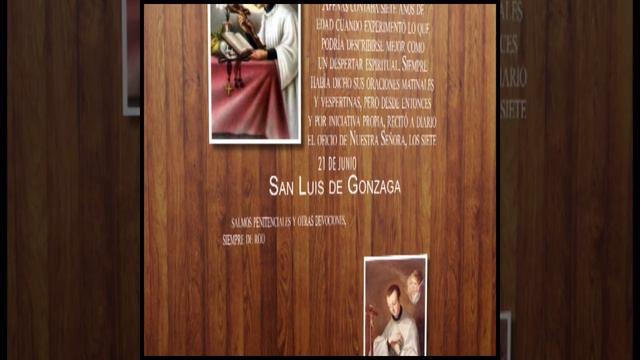 FETV SANTO DEL DÍA SAN LUIS GONZAGA 21 DE JUNIO смотреть онлайн
