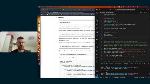 Excel Custom Functions ("UDFs") with Python and Azure Functions (webinar) смотреть онлайн
