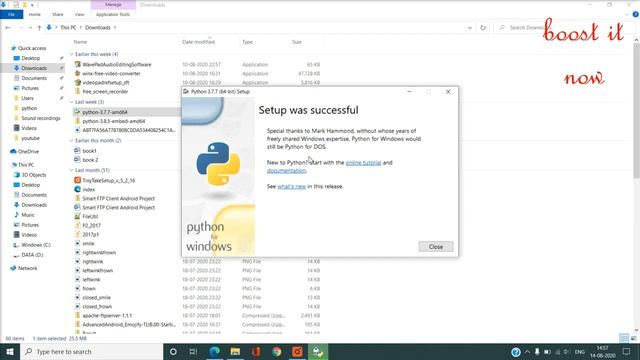 PYTHON COMPLETE SETUP GUIDE FOR WINDOWS ||boost it now|| in hindi смотреть онлайн
