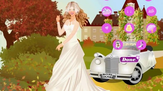 RoxiGames - My Perfect Vintage Wedding Bride Dressup - Full Gameplay смотреть онлайн