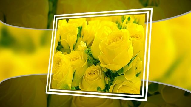 Ольга Вревская - Желтые розы! ProShow Slideshow смотреть онлайн