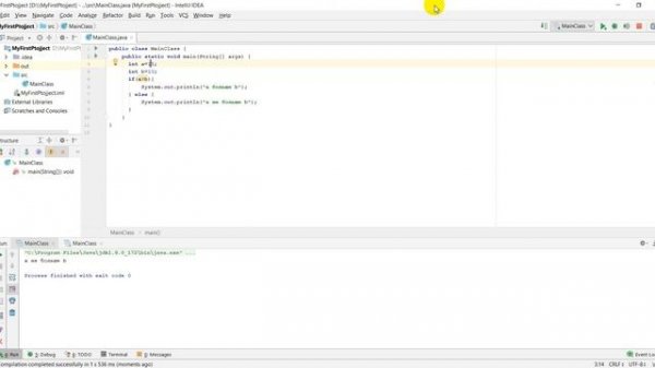 Уроки по Java. Конструкция if else в джава. Условный оператор