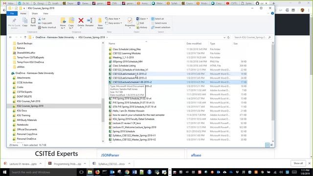 CSE1322S03L01 Welcome, Syllabus Review, and Started Java Project with GitHub and Eclipse смотреть онлайн