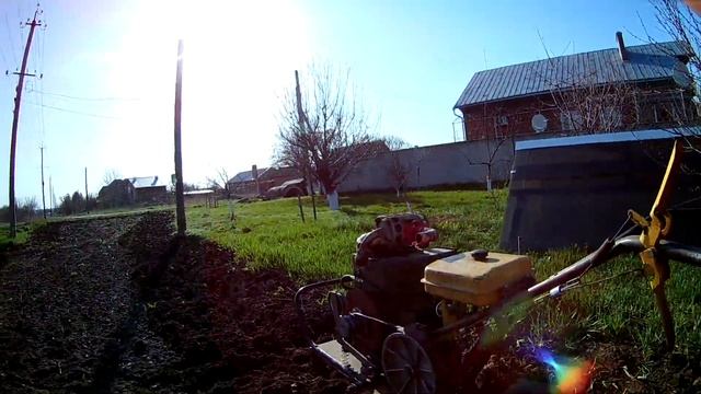 Мотоблок монстр 12 Л.С. Каскад с двигателем УД-25. смотреть онлайн