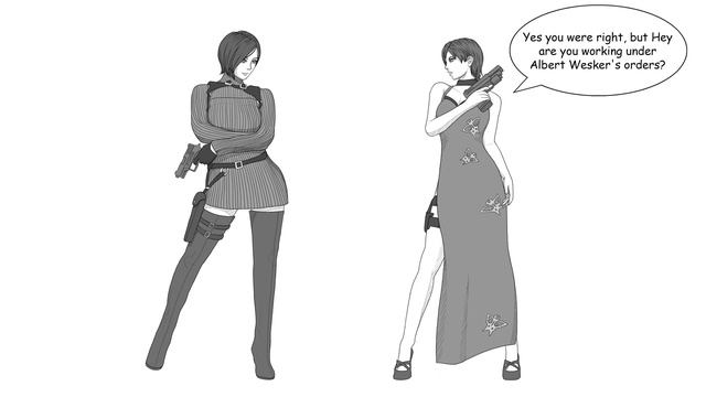 When Resident Evil 4 OG and Remake characters meets each other смотреть онлайн