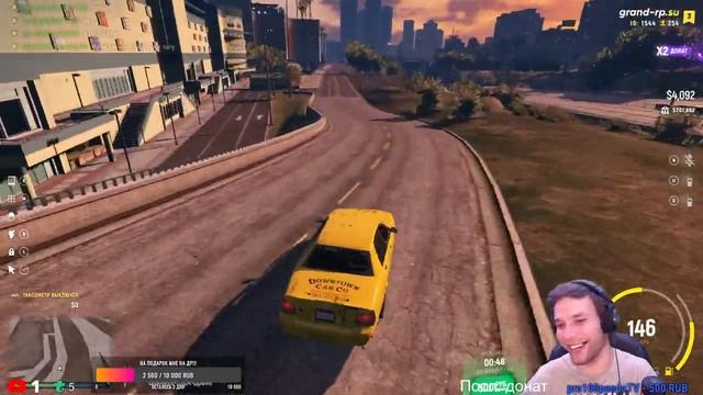 GRANDовское ТАКСИ!!!! ВЫБИРАЕМ СЛЕДУЮЩУЮ ИГРУ НА СТРИМ! смотреть онлайн