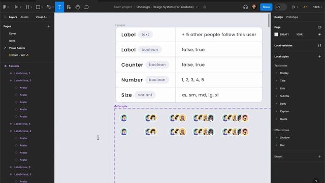 Design Like a Pro: Mastering Facepile Components using Figma's Auto Layout смотреть онлайн