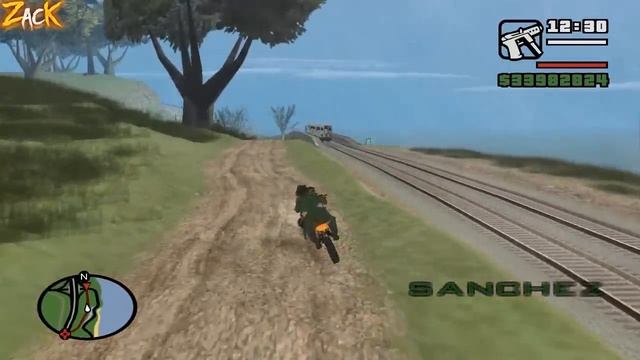 Куда едет поезд и что если ПРЕГРАДИТЬ ЕМУ ПУТЬ на миссии Смоука в GTA: San Andreas ?! смотреть онлайн
