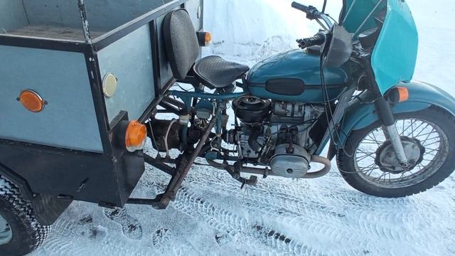 Самодельный мотоцикл Урал с кузовом, обзор. смотреть онлайн