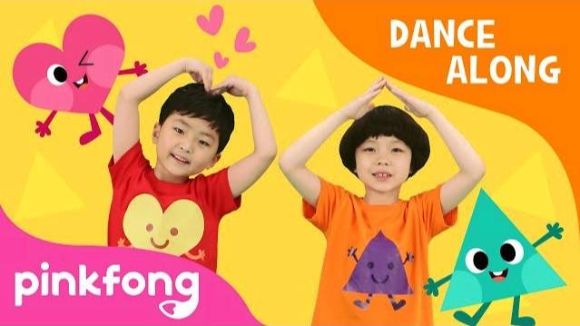 Dance with Shapes | Shape Song | Dance Along | Pinkfong Songs for Children смотреть онлайн