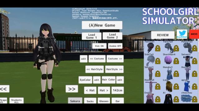 Как скачать мод?|обзор на мод|•school girl simulator•| смотреть онлайн