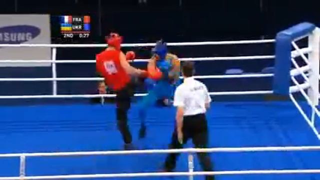 Romain FALENDRY (France) vs CHUB (Ukraine) - World Combat Games - Demie Finale смотреть онлайн