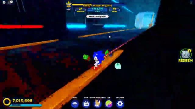 Получили скин "Эльф Тейлз" в Sonic speed simulator смотреть онлайн