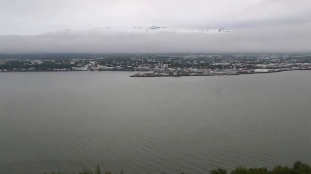 Город Акюрейра (Akureyri). Iceland.