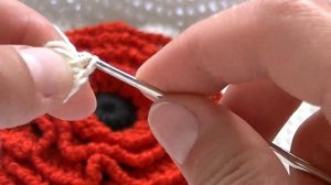 Как вязать мак крючком. часть 1/4