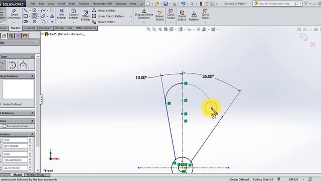 C5 ex13 การสร้าง 2D Sketch เป็นรูป FAN смотреть онлайн