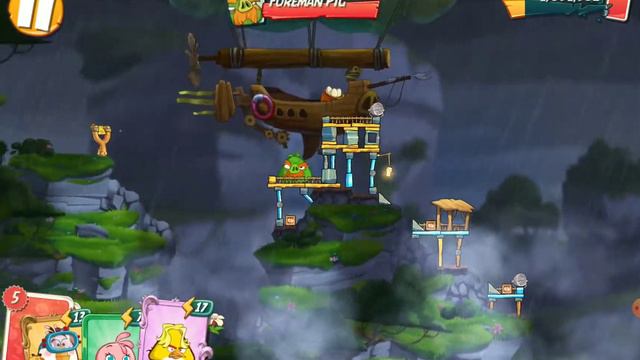 Game Angry Birds 2 Level 10 Игра Злые птицы 2 Уровень 10 смотреть онлайн