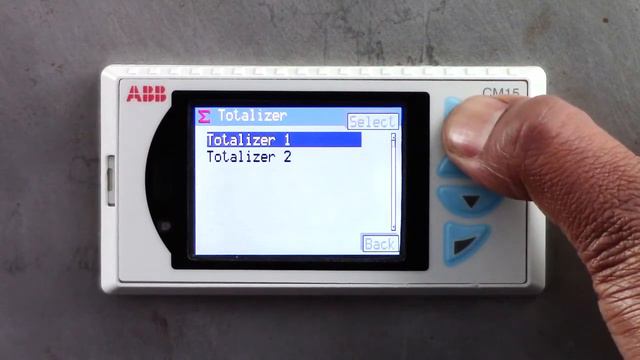 How To Setup A Totaliser On An ABB ControlMaster CM15
