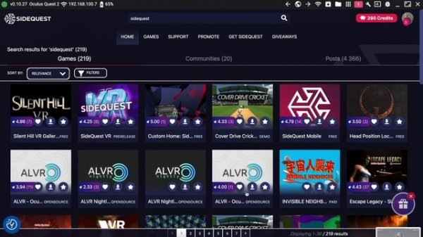 Установка SideQuest VR на Oculus Quest 2
